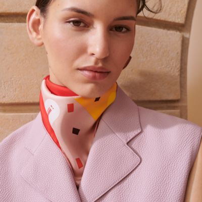 ❤お得なお品❤クリーニング済 H柄 コットンシルクストール アイボリー エルメス コットンシルクの手織りストール | iichi 日々の暮らしを